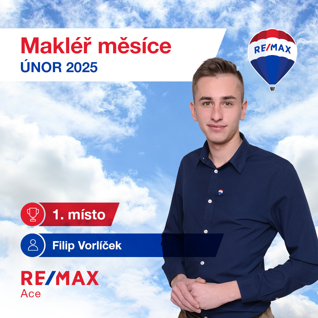 Makléř měsíce Filip Vorlíček