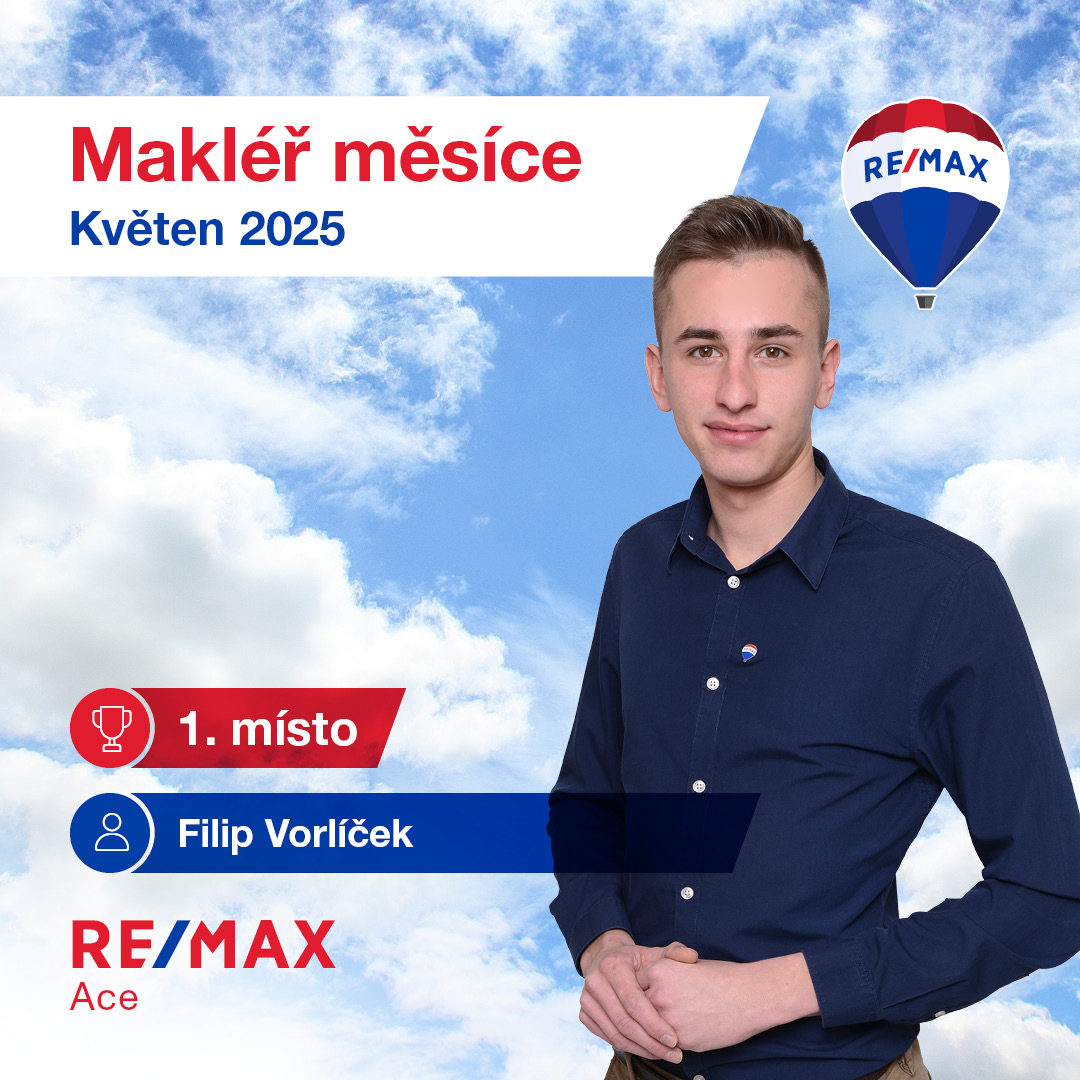 Makléř měsíce Filip Vorlíček