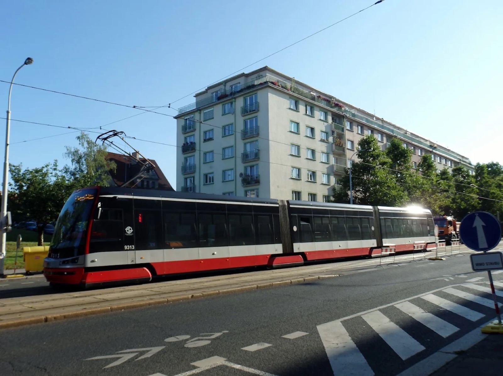 Tramvaj na Žižkově